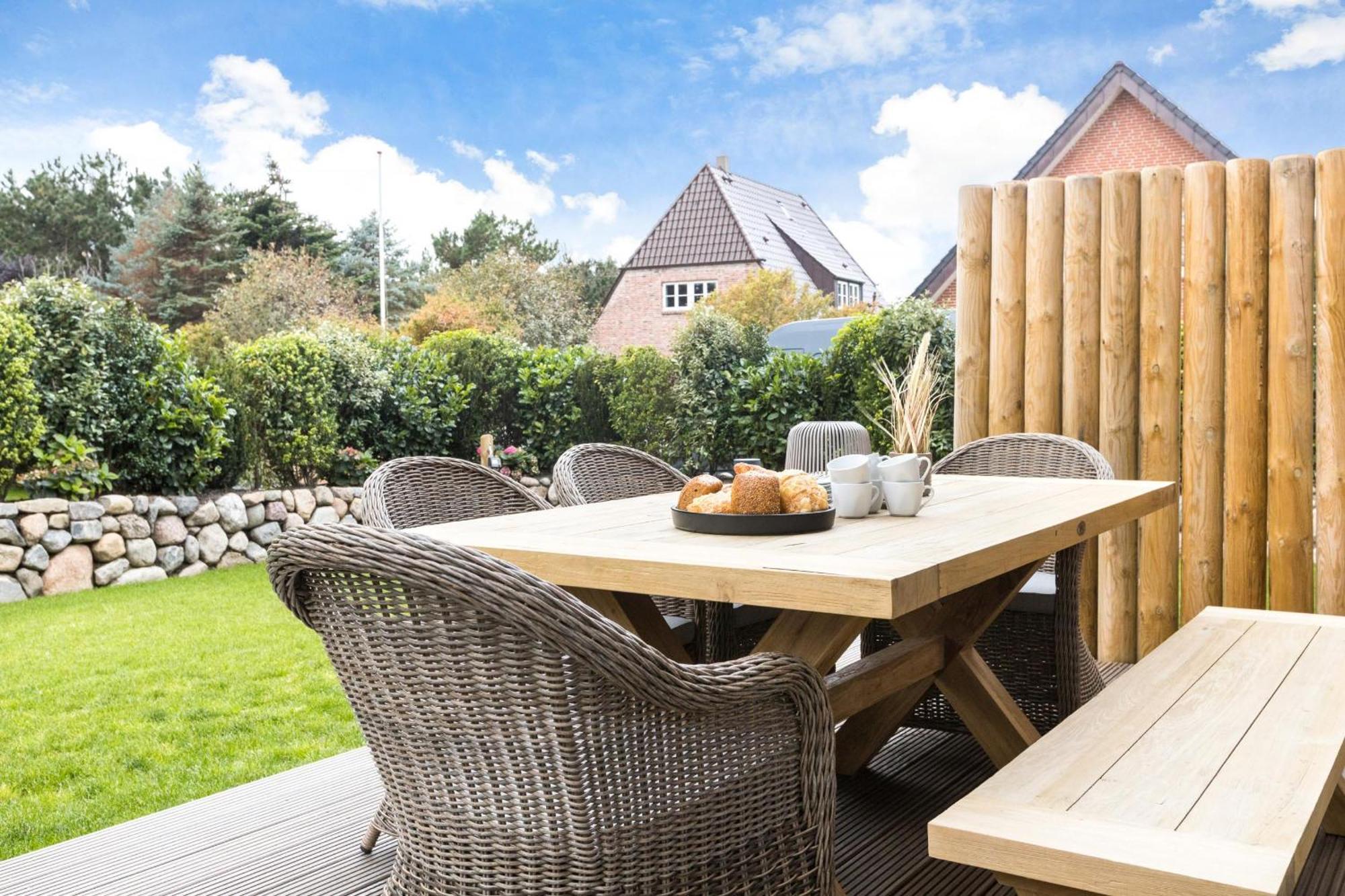 Ferienhaus Finoah - Leben, Luxus, Leichtigkeit Hinter Der Duene In Westerland Sylt Exterior foto